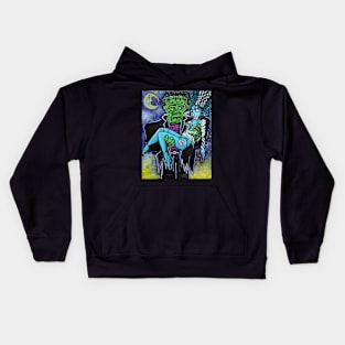 My Monster My Bride Kids Hoodie